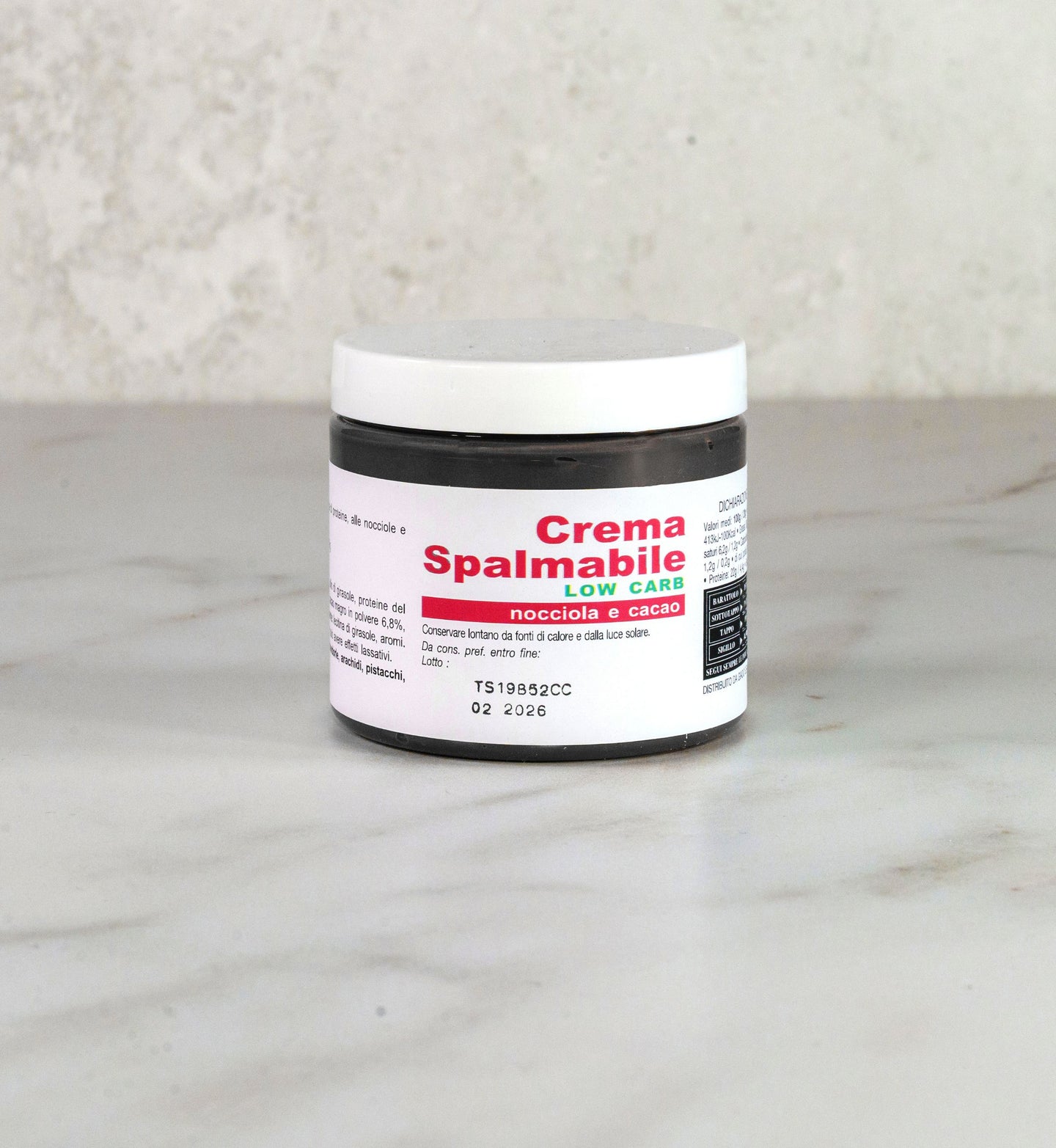 Crema spalmabile nocciola e cacao 200g