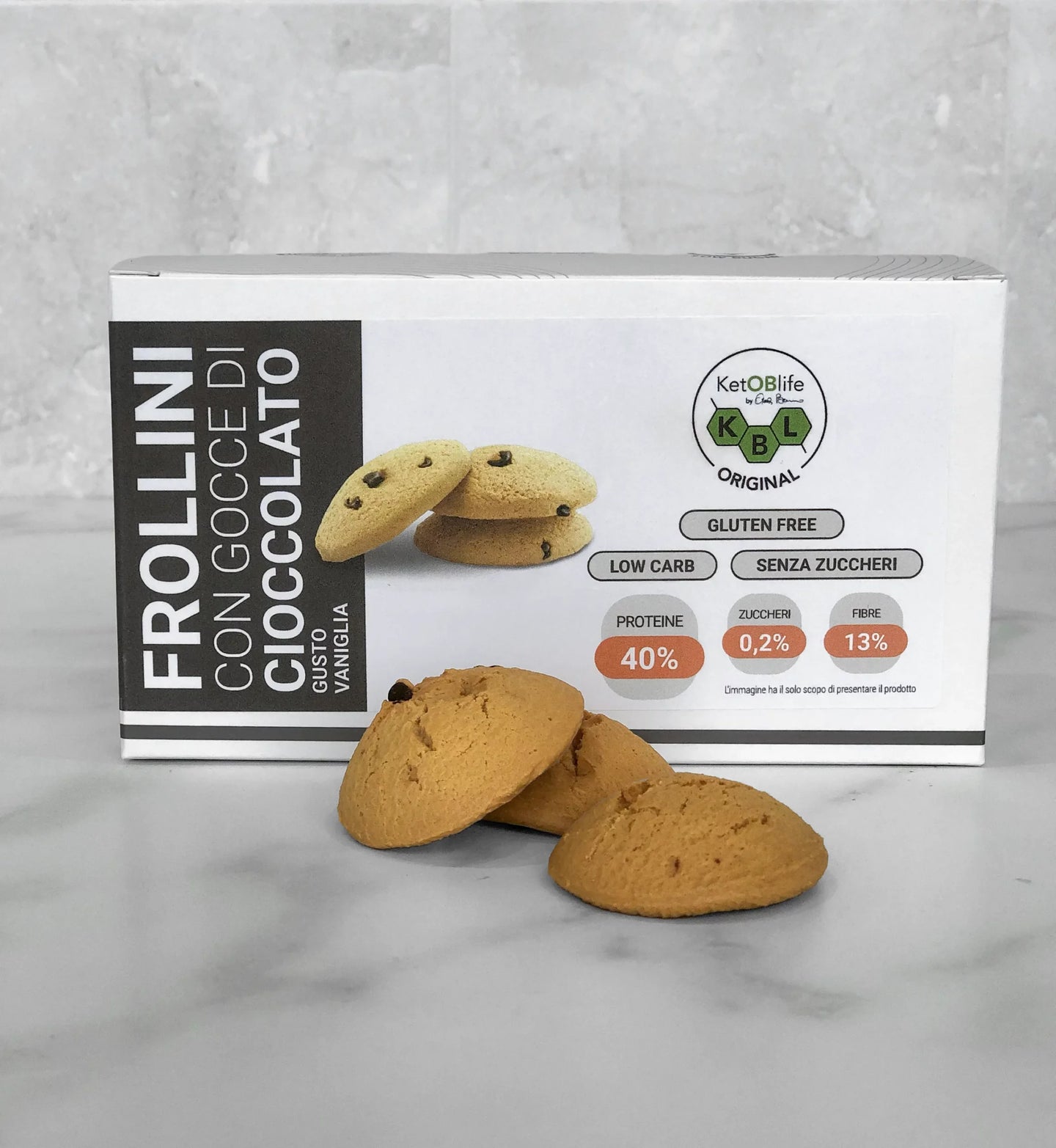 Frollini vaniglia con gocce di cioccolato