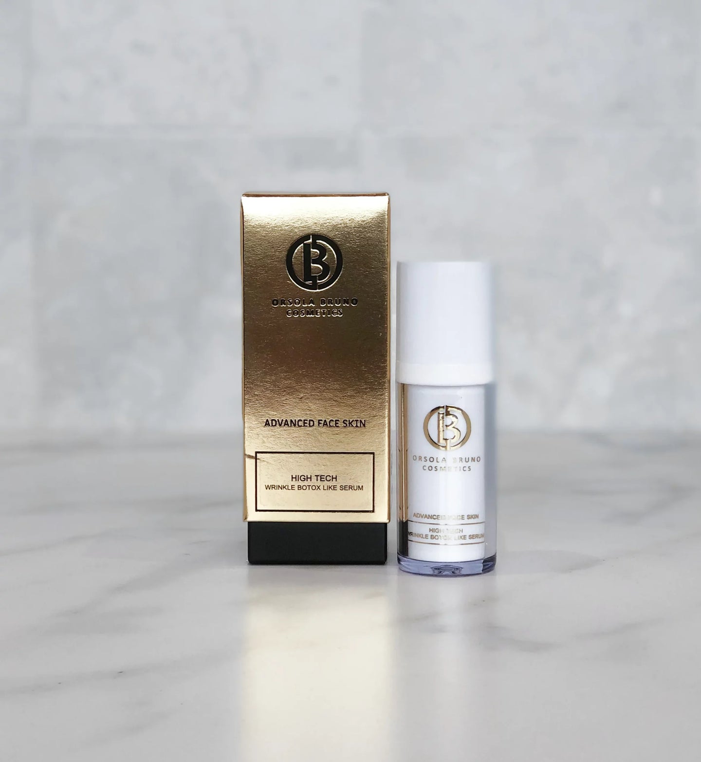 High tech wrinkle botox like serum